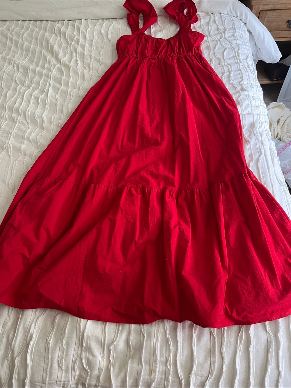 Universal Thread Red Maxi Dress - Picture 7 of 11